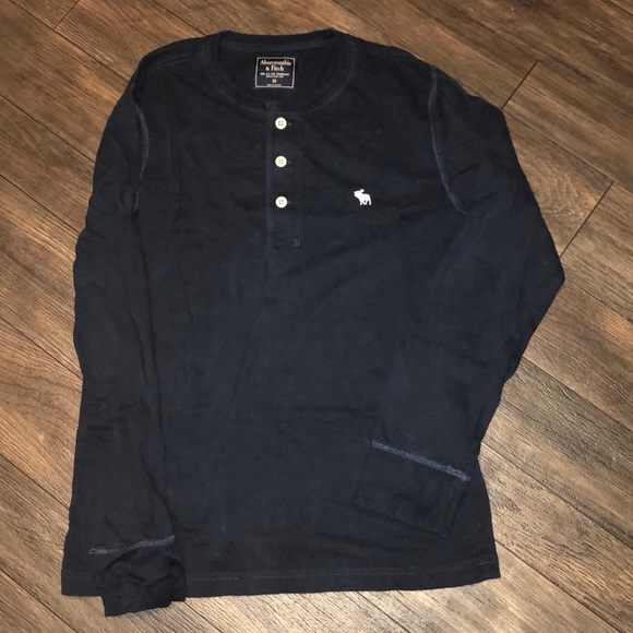 A&F SAF Long sleeve Henley - Picture 1 of 2